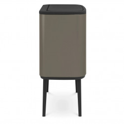 Brabantia Bo Touch 651105 szemetes, 36 l, sima és csendes nyitás, nagy nyílás, szürke