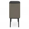 Brabantia Bo Touch 651105 szemetes, 36 l, sima és csendes nyitás, nagy nyílás, szürke
