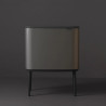 Brabantia Bo Touch 651105 Trash Can, 36 L, Smooth and Silent Opening, Large Opening, Gray