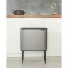 Brabantia Bo Touch 651105 szemetes, 36 l, sima és csendes nyitás, nagy nyílás, szürke