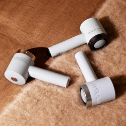 Електрическа пила за груба кожа и мазоли Silk'n VacuPedi VPC1PE1RG001, 2 скорости, 3 диска, Сменяеми и миещи се филтри, Вакуумна система, Бял/розово злато