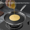 Тиган за палачинки Swiss Haus SH-ZGCP28, 28x2.4 см, Sapphire-керамично покритие, Без PTFE/PFAS/PFOA, Индукция, Сребрист