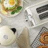 Prajitor de paine Swiss Haus SH-TO2020, 900 W, 7 niveluri de prajire, Dezghetare, Reincalzire, Oprire automata, Semnal sonor, Crem
