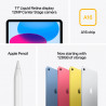 Apple iPad 11" 11. generáció (2025), A16, 128 GB, WiFi, ezüst