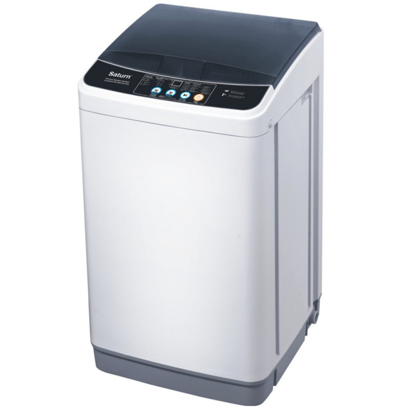 Saturn ST-WM0630 Semi-Automatic Washing Machine, Energy Class F, 5.5 kg, 350W, 2 Programs, Timer, Blue/White