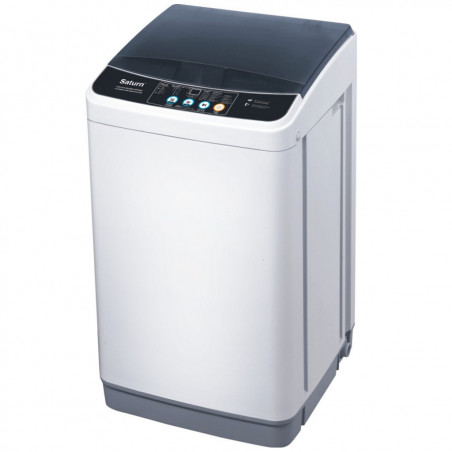 Mașină de spălat semiautomată Saturn ST-WM0630, clasa F, 5,5 kg, 350 W, 2 programe, temporizator, albastru/alb