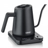 Graef Pour-over GK502 elektromos vízforraló, 1200 W, 900 ml, 40–100 °C, hőmegtartás, szűrő, „hattyúnyak” kifolyó, matt fekete