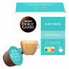 NESCAFÉ Dolce Gusto Flat White tejjel készült kávékapszulák, 16 db, 190 ml/adag, erősség: 10, Arabica és Robusta