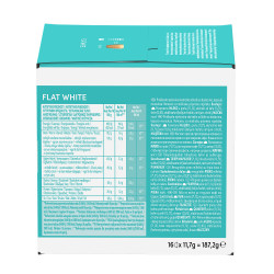 NESCAFÉ Dolce Gusto Flat White tejjel készült kávékapszulák, 16 db, 190 ml/adag, erősség: 10, Arabica és Robusta