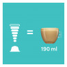 NESCAFÉ Dolce Gusto Flat White tejjel készült kávékapszulák, 16 db, 190 ml/adag, erősség: 10, Arabica és Robusta
