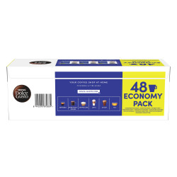 Capsule de cafea NESCAFÉ Dolce Gusto Ristretto Ardenza, pachet economic, 48 de porții, intensitate 11, Arabica și Robusta