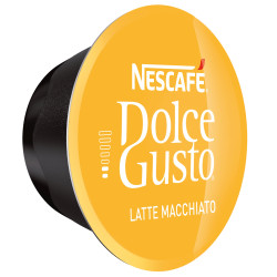 Capsule de cafea NESCAFÉ Dolce Gusto Latte Macchiato, 8 porții, intensitate 5, 100% Arabica