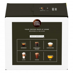 Kафе капсули NESCAFÉ Dolce Gusto Espresso Intenso, 30 напитки, 50 мл на напитка, Интензитет 7, Арабика и Робуста