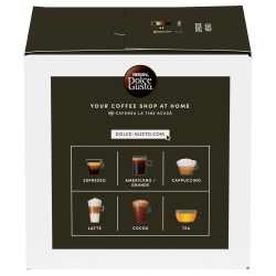 NESCAFÉ Dolce Gusto Espresso Intenso Coffee Capsules, 16 servings, Intensity 7, Arabica and Robusta
