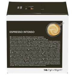 NESCAFÉ Dolce Gusto Espresso Intenso Coffee Capsules, 16 servings, Intensity 7, Arabica and Robusta
