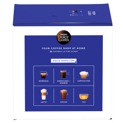 NESCAFÉ DOLCE GUSTO® Ristretto Ardenza kávékapszulák, 16 adag, 11-es erősség, Arabica és Robusta