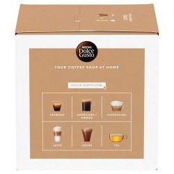 Capsule de cafea NESCAFÉ Dolce Gusto Cortado Espresso Macchiato Promo Pack, 34 de băuturi, 80 ml per băutură, intensitate 8, Robusta