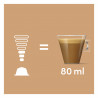 NESCAFÉ Dolce Gusto Cortado Espresso Macchiato Decaf Coffee Capsules, 16 servings, Intensity 8, Robusta