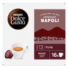 Кафе капсули NESCAFÉ Dolce Gusto Espresso Napoli, 16 напитки, Интензитет 13, Арабика и Робуста