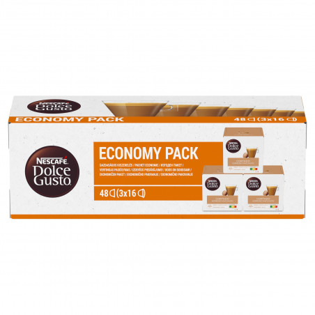Кафе капсули NESCAFÉ Dolce Gusto Cortado Espresso Macchiato Economy pack, 48 напитки, Интензитет 8, Робуста
