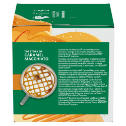 Κάψουλες καφέ STARBUCKS Caramel Macchiato για Nespresso, 6 μερίδες, Ένταση 5, 100% Αραβικά