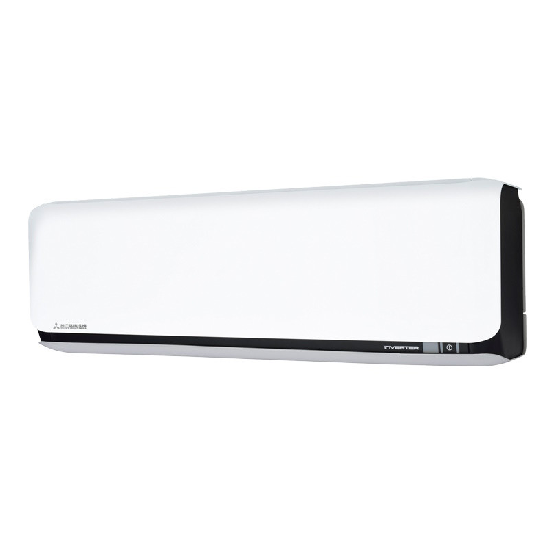 Mitsubishi Heavy Industries SRK25ZSX-WFB + SRC25ZSX-W Inverter Air Conditioner, 9,000 BTU, 20 m², Wi-Fi, R-32, White/Black