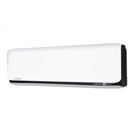 Aparat de aer condiționat cu invertor Mitsubishi Heavy Industries SRK25ZSX-WFB + SRC25ZSX-W, 9000 BTU, 20 m², Wi-Fi, R-32, alb/negru