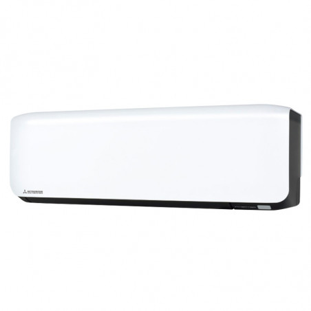 Aparat de aer conditionat cu invertor Mitsubishi Heavy Industries SRK25ZS-WFB + SRC25ZS-W, 9000 BTU, 20 m², A+++, Wi-Fi, R-32, Alb/Negru