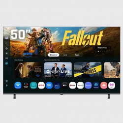AIWA TS-501N 50″ (127 cm) 4K Ultra HD (3840 × 2160) F osztályú DLED tévé Wi-Fi-vel, Bluetooth-szal és TizenOS operációs rendszerrel, fekete.