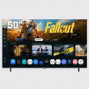 AIWA TS-501N 50″ (127 cm) 4K Ultra HD (3840 × 2160) F osztályú DLED tévé Wi-Fi-vel, Bluetooth-szal és TizenOS operációs rendszerrel, fekete.
