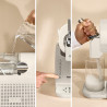 Aparat de inghetata 16in1 Tefal Freezi IG803AE0, 200 W, 1,4 l, 5 programe automate, Functionare silentioasa, Fara congelare prealabila, Alb/Argintiu