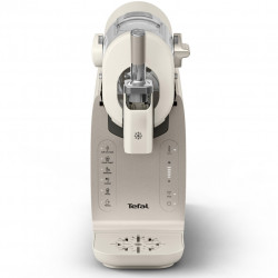 Aparat de inghetata 16in1 Tefal Freezi IG803AE0, 200 W, 1,4 l, 5 programe automate, Functionare silentioasa, Fara congelare prealabila, Alb/Argintiu