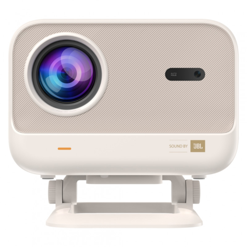 Βιντεοπροβολέας Yaber L2s Plus, 1080P Full HD, 40–150 ίντσες, Wi-Fi, Bluetooth, 2×8 W, 460 ISO lumens, αυτόματη εστίαση, μπεζ