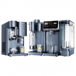 Σύστημα καθαρισμού νερού Jimmy Matrix M9 Pro, 2200 W, 4 ρυθμίσεις ροής, 6 ρυθμίσεις θερμοκρασίας, φιλτράρισμα 7 σταδίων, προστασία από την υπεριώδη ακτινοβολία, οθόνη αφής LED, παιδική ασφάλεια, γκρι