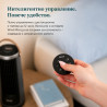Φορητός ανεμιστήρας τύπου πύργου Levoit Windi Mini, 7,5 W, 5 ταχύτητες, ταλάντωση, χρονοδιακόπτης, τηλεχειριστήριο, μαύρος