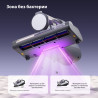Aspirator anti-acarieni Jimmy BX8 Pro, 600 W, 0,5 l, 17 kPa, Pro-Brushroll, Sterilizare prin incalzire la 65 °C, Ultrasunete, UV, Ioni negativi, Filtrare in 6 etape, Gri/Violet