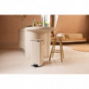 Кош за боклук Brabantia Bo Pedal 1010124, 30 л, Леко затваряне, Противоплъзгаща основа, Бежов