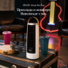 Φορητός ανεμιστήρας τύπου πύργου Levoit Windi Mini Plus, 7,5 W, 5 επίπεδα ταχύτητας, Αυτονομία έως 20 ώρες, Ταλάντωση, Χρονοδιακόπτης, Τηλεχειριστήριο, Λευκό/μαύρο