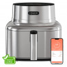 Φριτέζα θερμού αέρα Cosori Iconic CAF-SE601S, 1725 W, 6,2 λ, 30-230 °C, 6 προγράμματα, χρονοδιακόπτης, κεραμική επίστρωση, ανοξείδωτο/μαύρο
