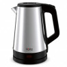 Ηλεκτρική κατσαρόλα Oliver Voltz OV51230AB, 1500 W, 1,8 λ, βάση 360°, σώμα από ανοξείδωτο ατσάλι, ανοξείδωτο/μαύρο