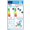 Κλιματιστικό με inverter TCL VoxIN TAC-24CHSD/UG11V3A, 24000 BTU, 60 м2, Α+++, Wi-Fi, iFeel, AI ECO, φωνητικός έλεγχος, λευκό