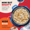 Μουλτικουκέρ Instant Pot Classic Mini 140800701, 800 W, 3,8 λίτρα, 7 προγράμματα, κουμπιά «Favorite», οθόνη LCD, ανοξείδωτο ατσάλι, μπλε