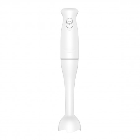 Blender manual Oliver Voltz OV51112P, 400 W, 1 viteză, accesoriu de pasare din plastic, alb