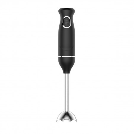 Oliver Voltz OV51112PS Hand Blender, 400W, 1 Speed, Stainless Steel Attachment, Black