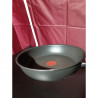 Használt: Tefal G2550572 serpenyő, 26 cm, Thermo-Spot, X6 tapadásmentes titánbevonat, indukciós, fekete