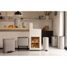 Cos de gunoi cu pedală Brabantia NewIcon 1010434, 5 L, Inchidere usoara, Baza antiderapanta, Gri deschis