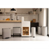Cos de gunoi Brabantia Bo Pedal 1010450, 2x30 l, Inchidere lina, Baza antiderapanta, Gri deschis