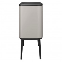 Cos de gunoi Brabantia Bo Touch 1010451, 36 L, Deschidere lina si silentioasa, Deschidere larga, Gri deschis