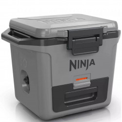 Ψυκτική θήκη Ninja FrostVault FB131EUGY, 28 λίτρα, Παθητική ψύξη, χωρητικότητα 48 κουτιών, Διατηρεί τον πάγο έως και 5 ημέρες, Ξηρό διαμέρισμα, Γκρι