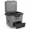 Ninja FrostVault FB131EUGY Cooler, 28 L, Passive, Holds 48 cans, Keeps ice for up to 5 days, Dry Compartment, Gray